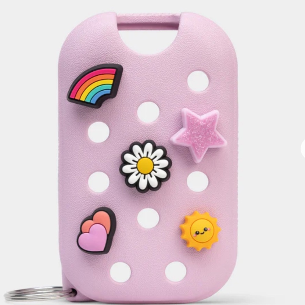 Pink Touchland X Crocs collection Keychain Holder
